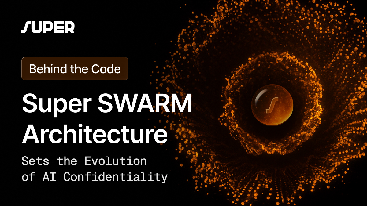 super__protocol's tweet image. 🖋️ Hi everyone, I’m @Nukri_Super , founder of Super Protocol. Today I want to share with you the core idea behind what we are building: the concept of #Swarm #Computing within the Super Protocol #architecture, and why it matters for the future of decentralized and confidential…