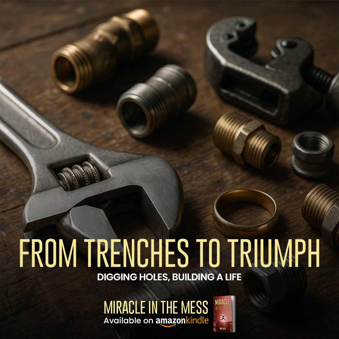 Mike_Farias_'s tweet photo. Every pipe laid was preparation, from muddy trenches to a life transformed. 

Discover how God turns grind into glory in Miracle in the Mess, now on Kindle.

#MiracleInTheMess #FromTrenchesToTriumph  #MiracleInTheMess #FaithInHardWork  #DiggingTowardsDestiny #GraceInTheGrit https://t.co/nSJLAvztwX