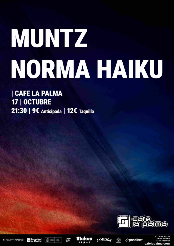 jero22ind's tweet photo. #Noticias. @muntzband y Norma Haiku anuncian fecha en @cafelapalma

https://t.co/m6sqpdGUmF https://t.co/xWlODnWUXA