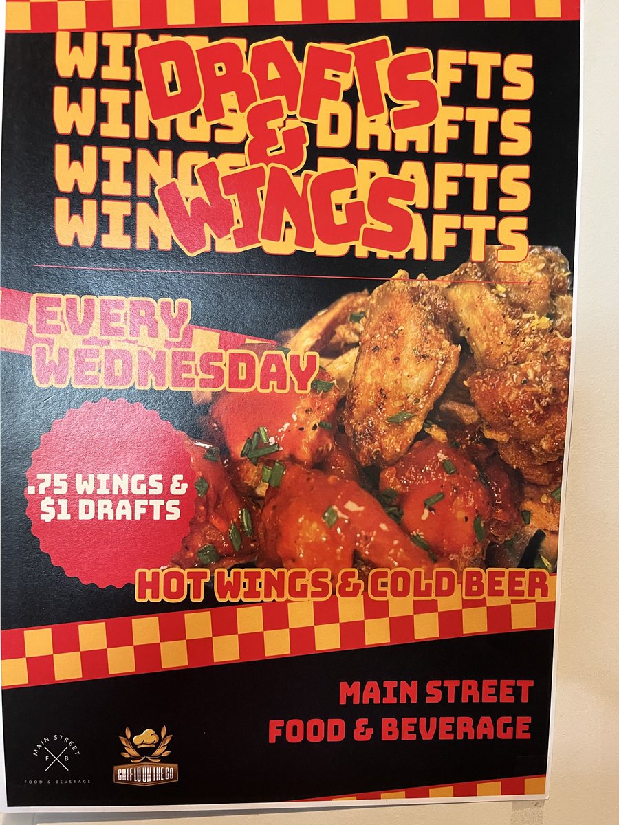 hot96tweets's tweet photo. Friday @ 5 underway 🎶🎶 Main Street Food &amp; Beverage come on down after work. We are waiting for you. https://t.co/TxreeeOWc4
