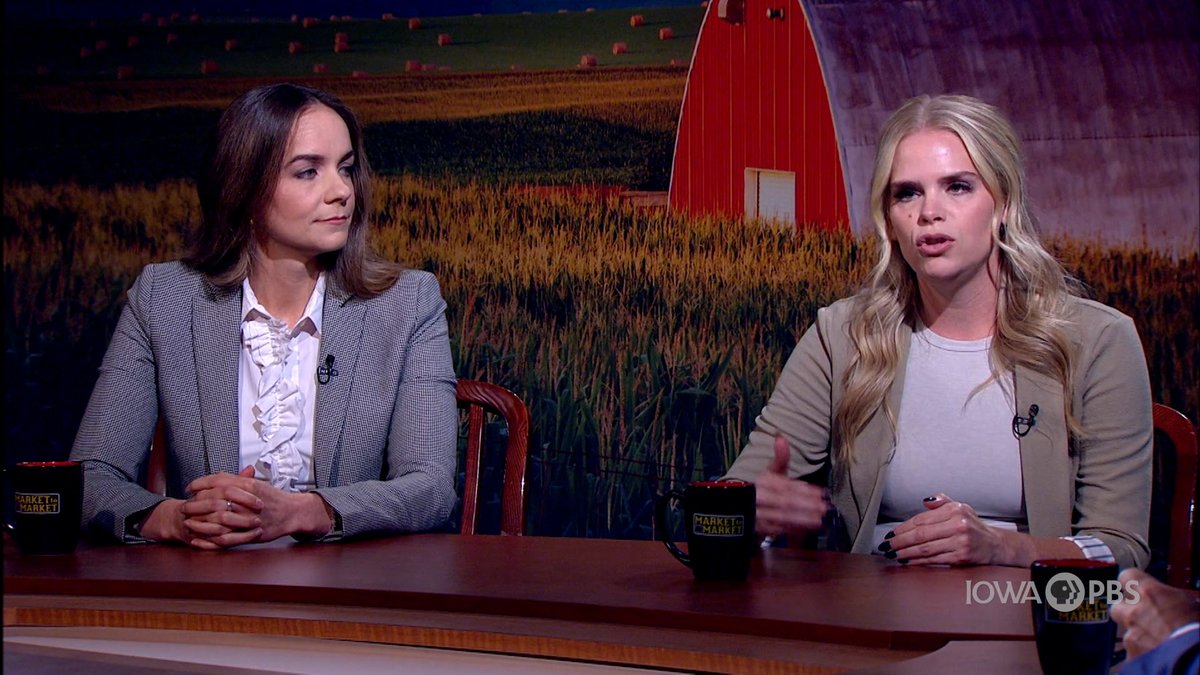 This week’s Market Analysis is a round-table with <a href="/TheTedSpread/">Ted Seifried</a> <a href="/kvanahn/">Kristi Van Ahn-Kjeseth</a> and <a href="/kannbwx/">Karen Braun</a> They worked through marketing grain when there are no official yield or sales reports to lean on. However, that does offer opportunity:
iowapbs.org/shows/mtom/mar…
