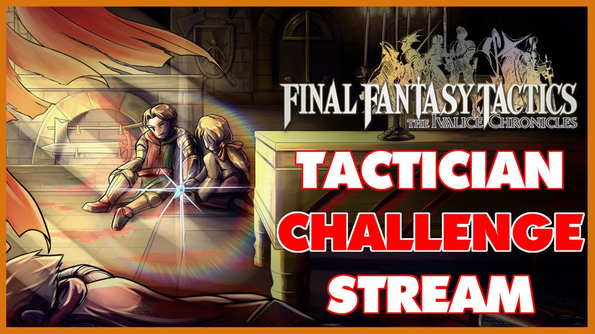NEW CHAPTER REACHED: Chapter 3 is my absolute favorite in FFT, and I'm incredibly excited to reach it now with all of you. We're doing it RIGHT NOW! JOIN US!

youtube.com/live/ZTfGBGGJc…