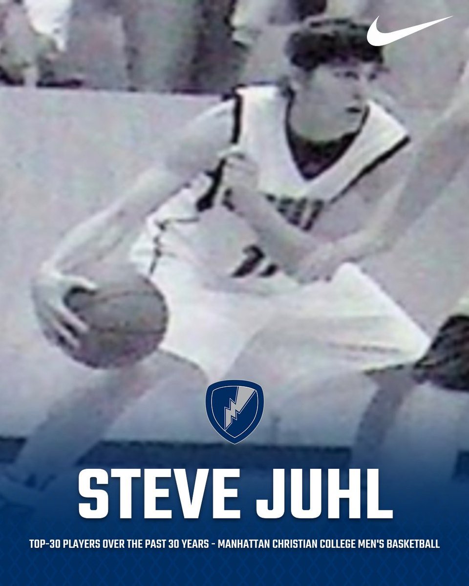 Top-30 Players Over the Past 30 Years ⛈️🏀

#️⃣2️⃣8️⃣ - Steve Juhl (2002-06)

⚡️2x All-MCCC
⚡️2x All-Region
⚡️2x NCCAA Scholar-Athlete
⚡️13th All-Time in Games Played (120)
⚡️6th All-Time in Total Rebounds (697)
⚡️13th All-Time in Rebounds Per Game (5.8)

#RollThunder