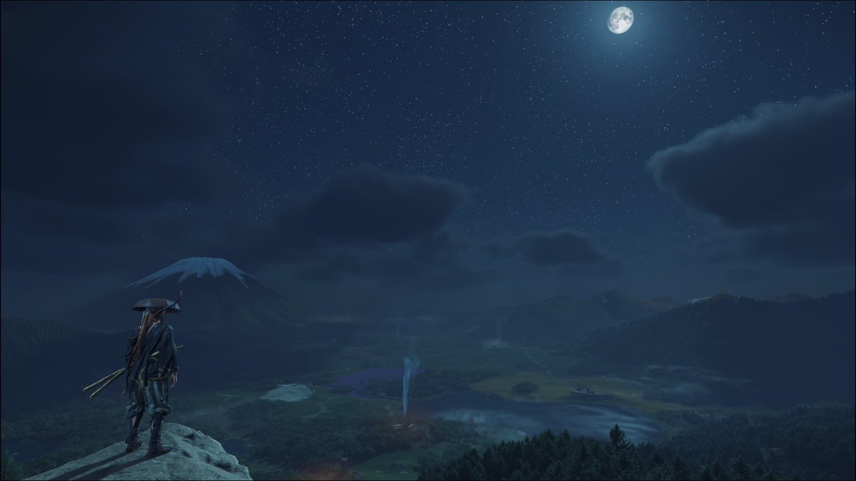 HolyFinesse's tweet photo. Love a good photo mode in games #GhostofYotei https://t.co/H2DHgfov0T