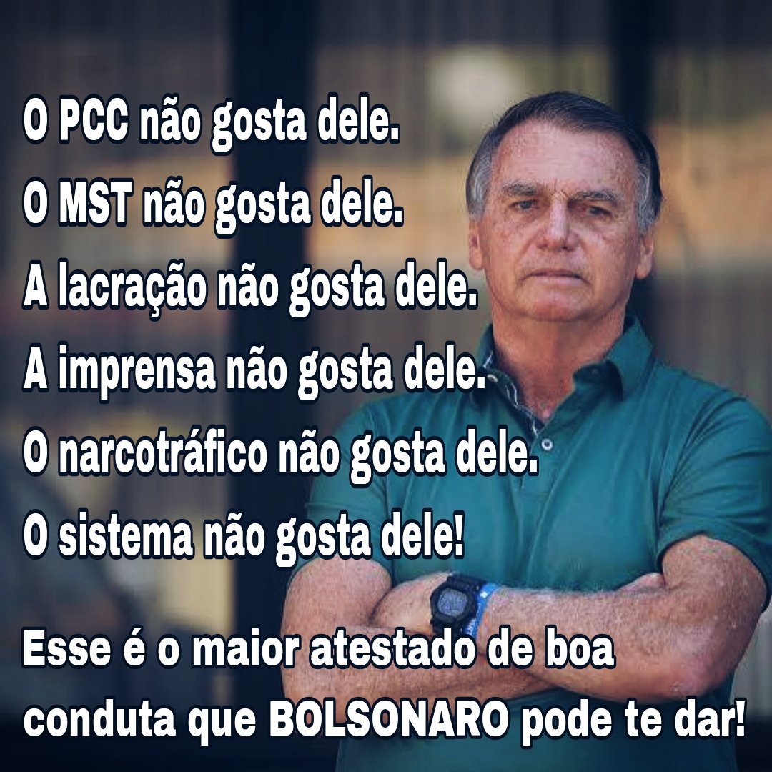 JackSobralll's tweet image. #ForçaCapitão #BolsonaroOrgulhoDoBrazil