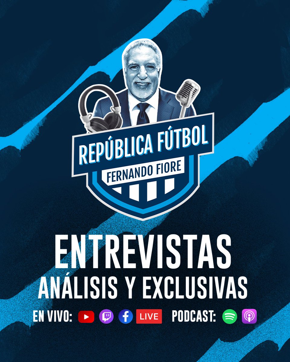 🚨 Este viernes, 6PM ET 🚨
 Vuelve República Fútbol con <a href="/FernandoFiore/">FERNANDO FIORE</a> con <a href="/KeryNews/">Kery Ruiz</a> 🔥

⚡ Yamal se resiente y estalla la guerra Barça vs Selección
 ⚡ Xabi Alonso responde a la polémica con Valverde y Vinícius
 ⚡ FIFA revela el balón oficial del Mundial 2026
 🔥 Entrevista
