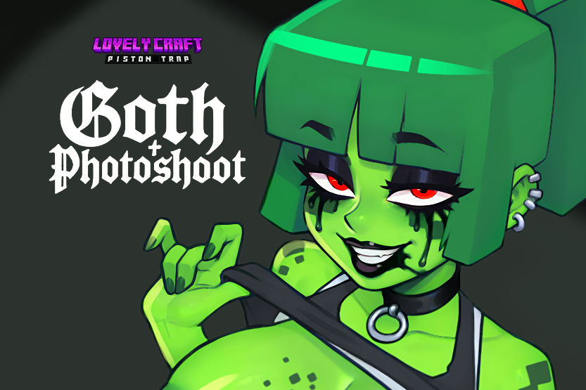 Check out new Creeper's Sexy Photoshoot on Patreon!