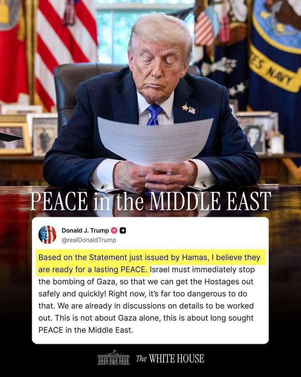 ترامب: على إسرائيل أن توقف قصف غزة فورا حتى نتمكن من إخراج الرهائن بأمان وسرعة