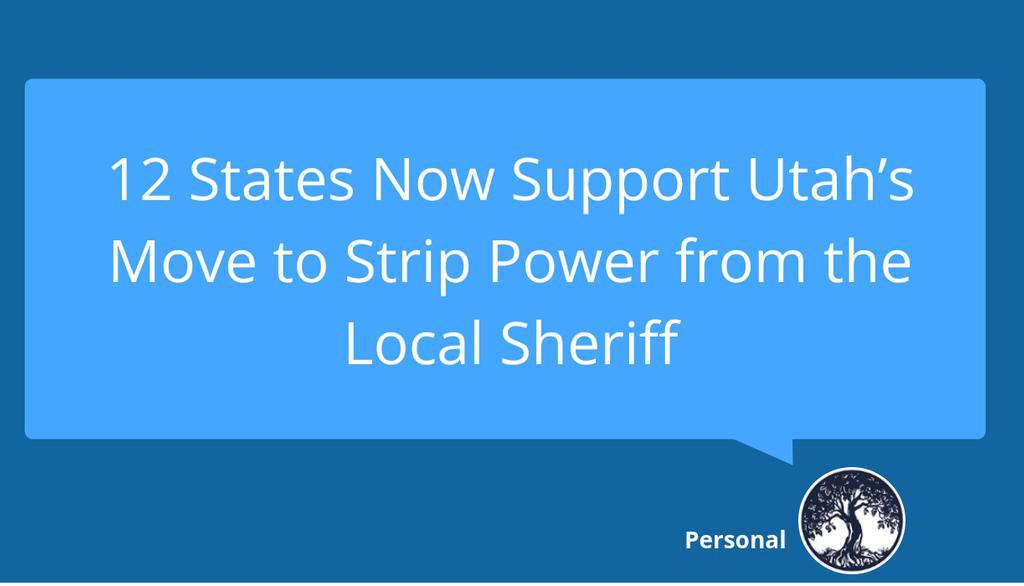 armyofbuddhas's tweet image. This move to form a state policing entity on public lands has broader implications for how Utah, and potentially other states, may handle disputes between local and state authority.

Read more 👉 lttr.ai/AjdO7

#SupportYourLocalSheriff