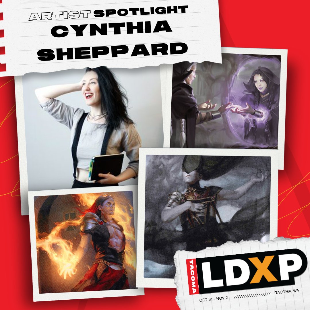 LaughingMtg's tweet photo. LDXP Tacoma attendees!

We're excited to announce the first round of artists for LDXP Tacoma! Joining us are the amazing artists @windrune , @SheppardArts, @kieranyanner, and RK Post!

Stop by our artists booths to grab signatures and other awesome pieces of work!

For more info about LDXP Tacoma, visit here: https://t.co/kOk4STOIFT