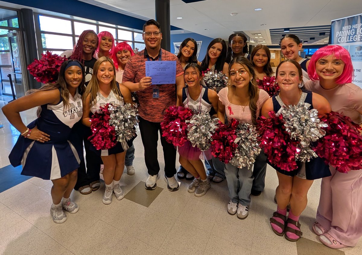 Nimitz Vikings Cheer tweet media