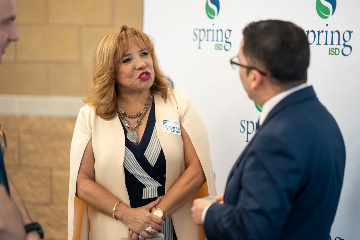 What a night at the Randall Reed Center! Staff, community, and area leaders joined the meet-and-greet for Superintendent Dr. Kregg Cuellar, celebrating unity, excitement, and momentum for student success in Spring ISD! <a href="/SISD_CoA/">K. Cuellar</a>