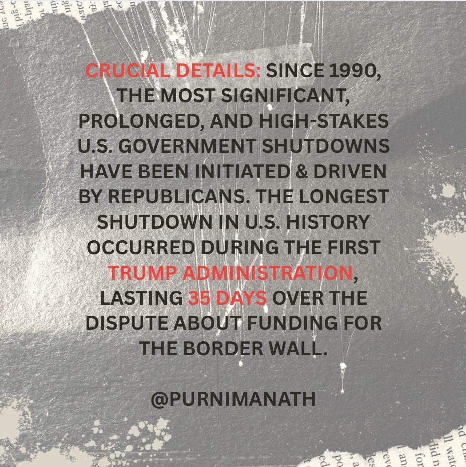 PurnimaNath's tweet photo. @LeahRain77 I see. Let us know when you are capable of telling ALL sides of the story....#TrumpShutdown #35Days #RepublicanShutdown https://t.co/KpSHrj0Mm4