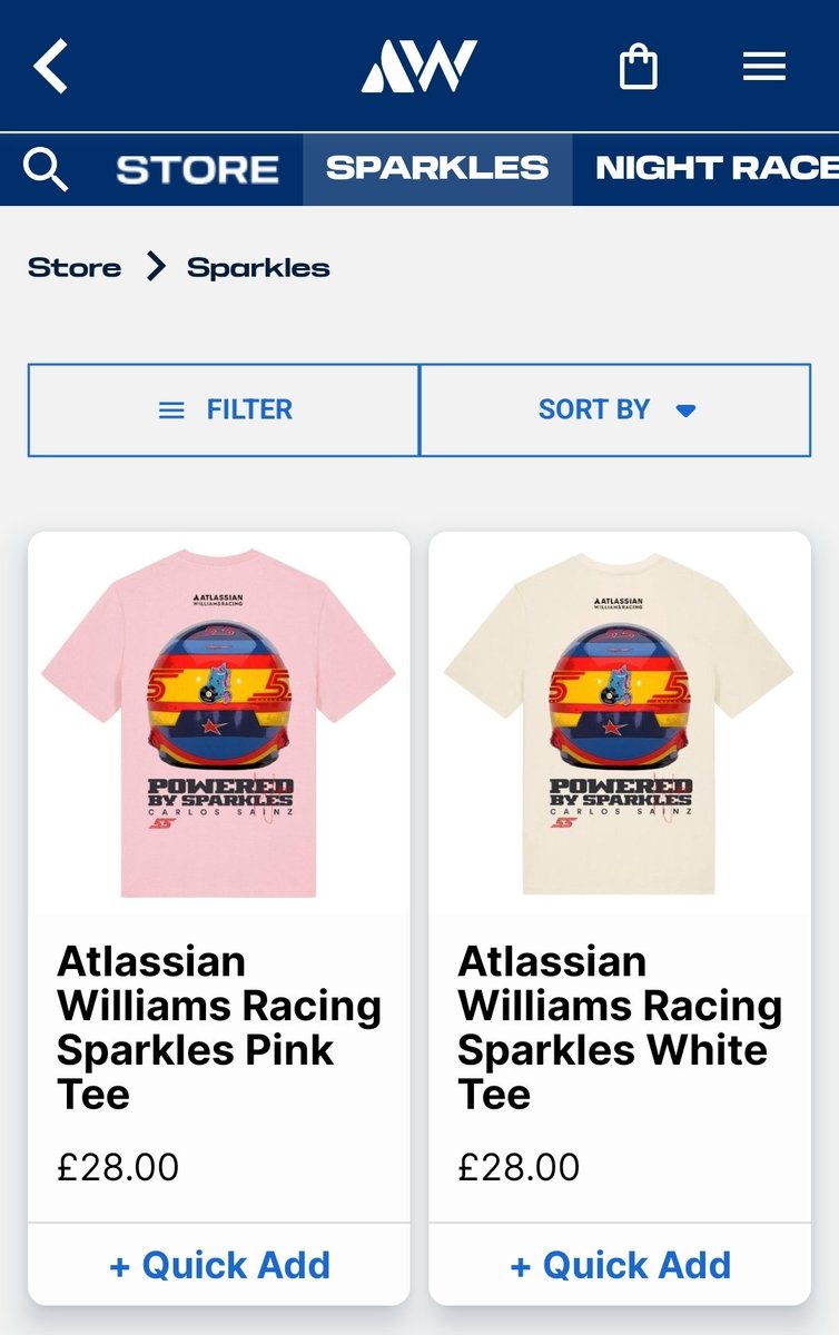 smallbluemonkey's tweet image. I really love that @WilliamsRacing are going all in with #sparkles 😍