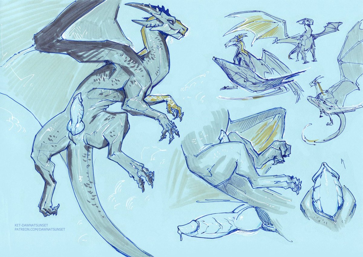 Arvayis
Blue paper doodles commission for Vahlian