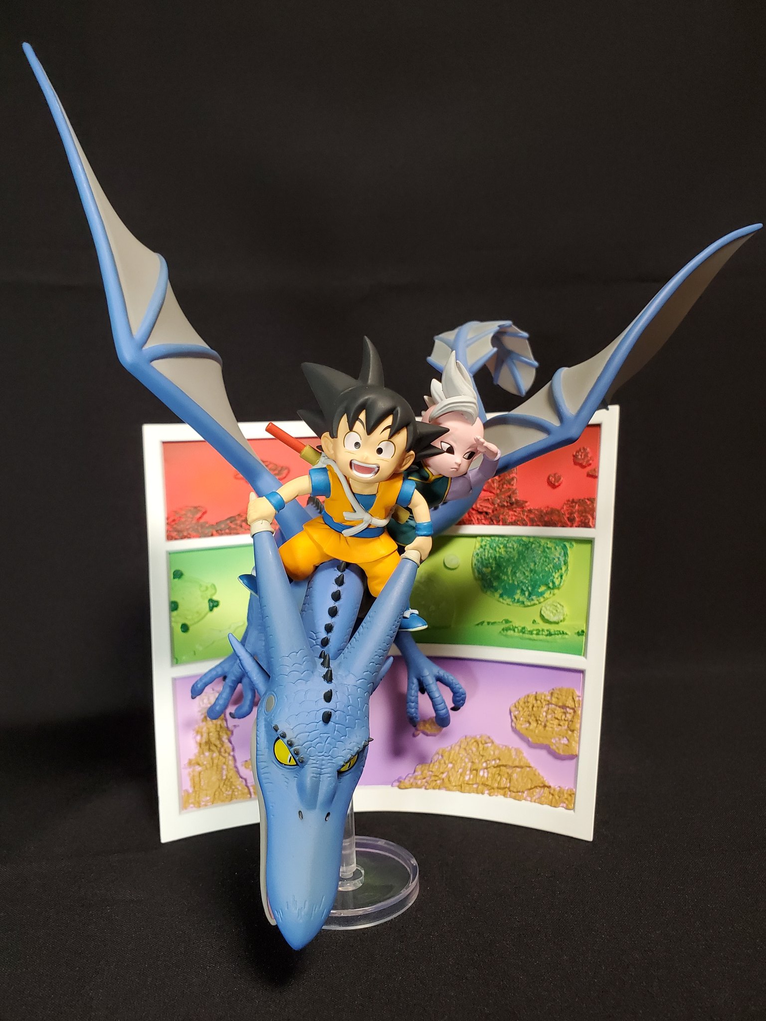 Figuarts ZERO 孫悟空(ミニ) & 界王神(ミニ) 孫悟空 ミニアニメ