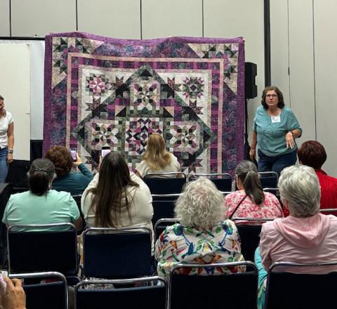 Schoolhouse Series, Timeless Treasures, "Save Time &amp; Money by Thinking Outside the Block of the Month Box" with Toni Kay Steere and Jenny Foltz.