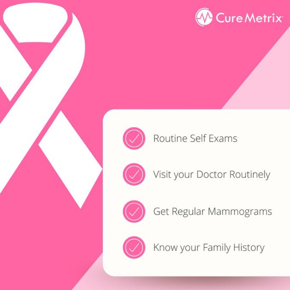CureMetrix's tweet image. As it’s  #breastcancerawarenessmonth
Encourage loved ones to get #mammograms. Early breast cancer detection saves lives &amp;amp; now with @CureMetrix, the only FDA cleared #AI detecting breast arterial calcification, get a 2 for 1 benefit from the same mammogram! Available nationwide.
