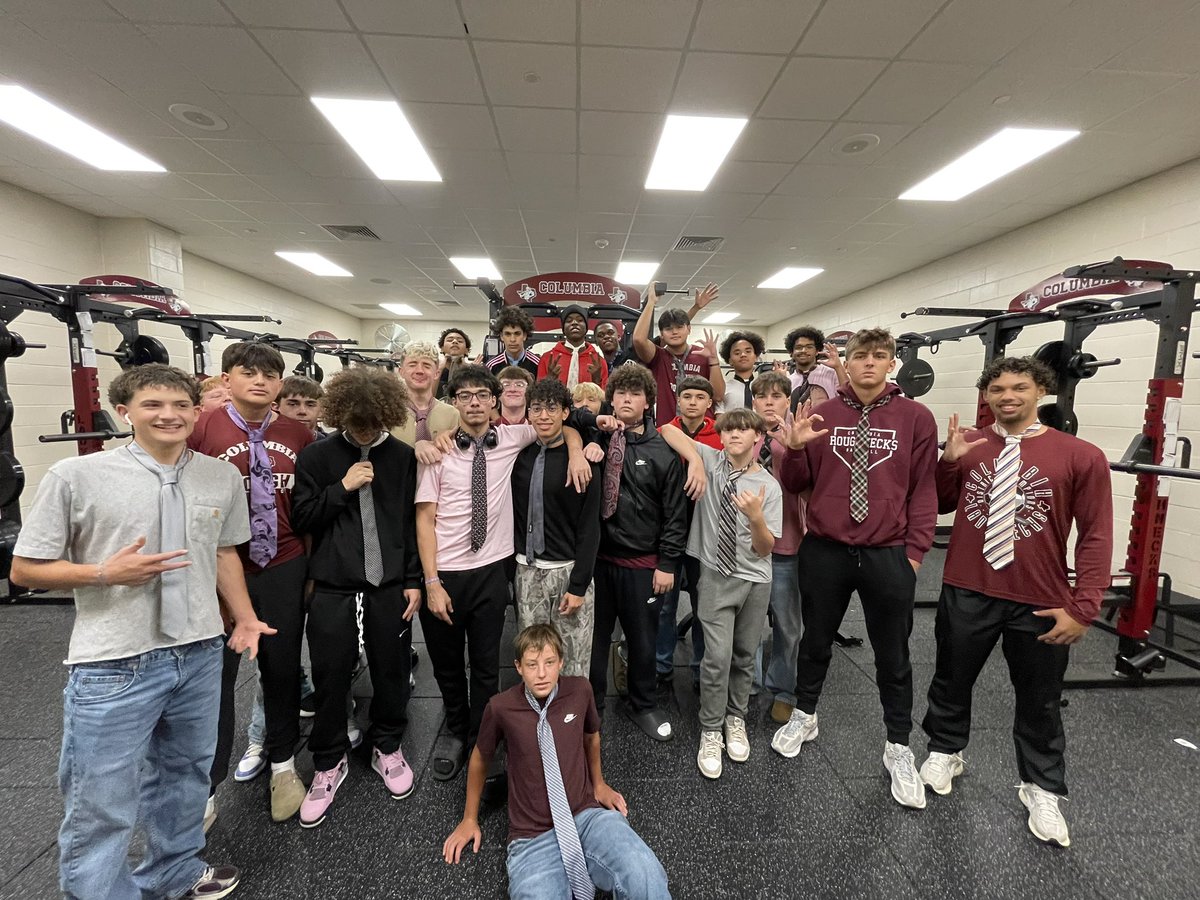 The CHS Basketball players learned an important life skill as young men today!  Learned how to tie a tie before homecoming tomorrow! #Together