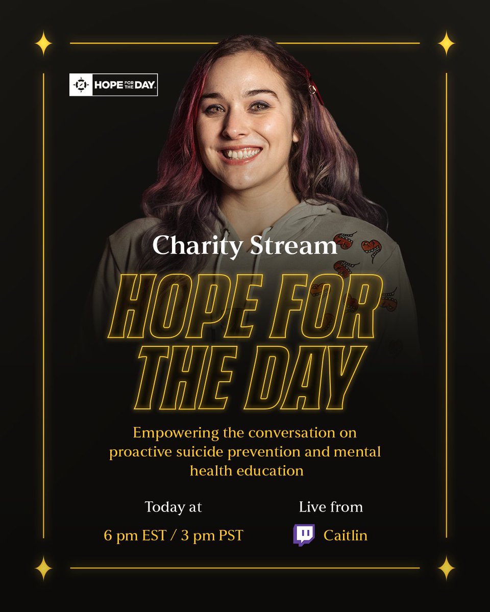 charity stream starting now 🙌

<a href="/HopeForTheDay/">Hope For The Day</a> <a href="/Loadscreengg/">Loadscreen</a>