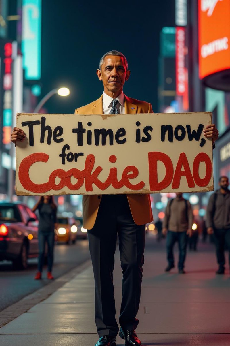 UndevelopedStar's tweet image. Thanks Obama. @cookiedotfun #CookieDao #Crypto