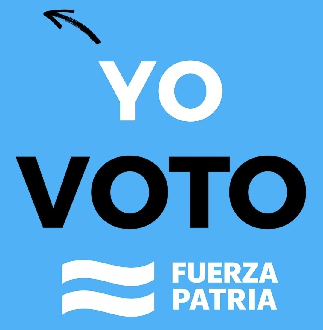 🇦🇷 ¿Ya sabemos cómo es? 🇦🇷

• BAJA LA IMAGEN Y ARMÁ TU POSTEO CON:     

#YOVOTOFUERZAPATRIA

• DALE ♡ + RT + COMENTARIO CUANDO VEAS EL #YOVOTOFUERZAPATRIA DE OTRA CUENTA.
