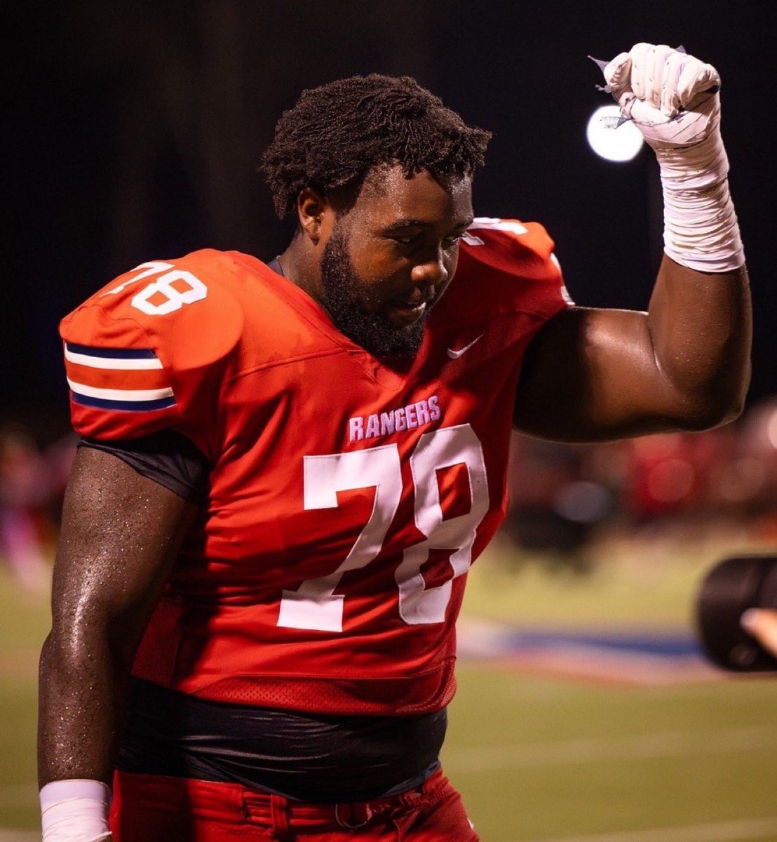 JUCOFFrenzy's tweet photo. 2026 (@NWCC_Rangers) JUCO OL @AmariSmith78 was offered by Arkansas State @AStateFB 
HL https://t.co/O3Y5xu4Vmx… https://t.co/qrAiuJQUHG