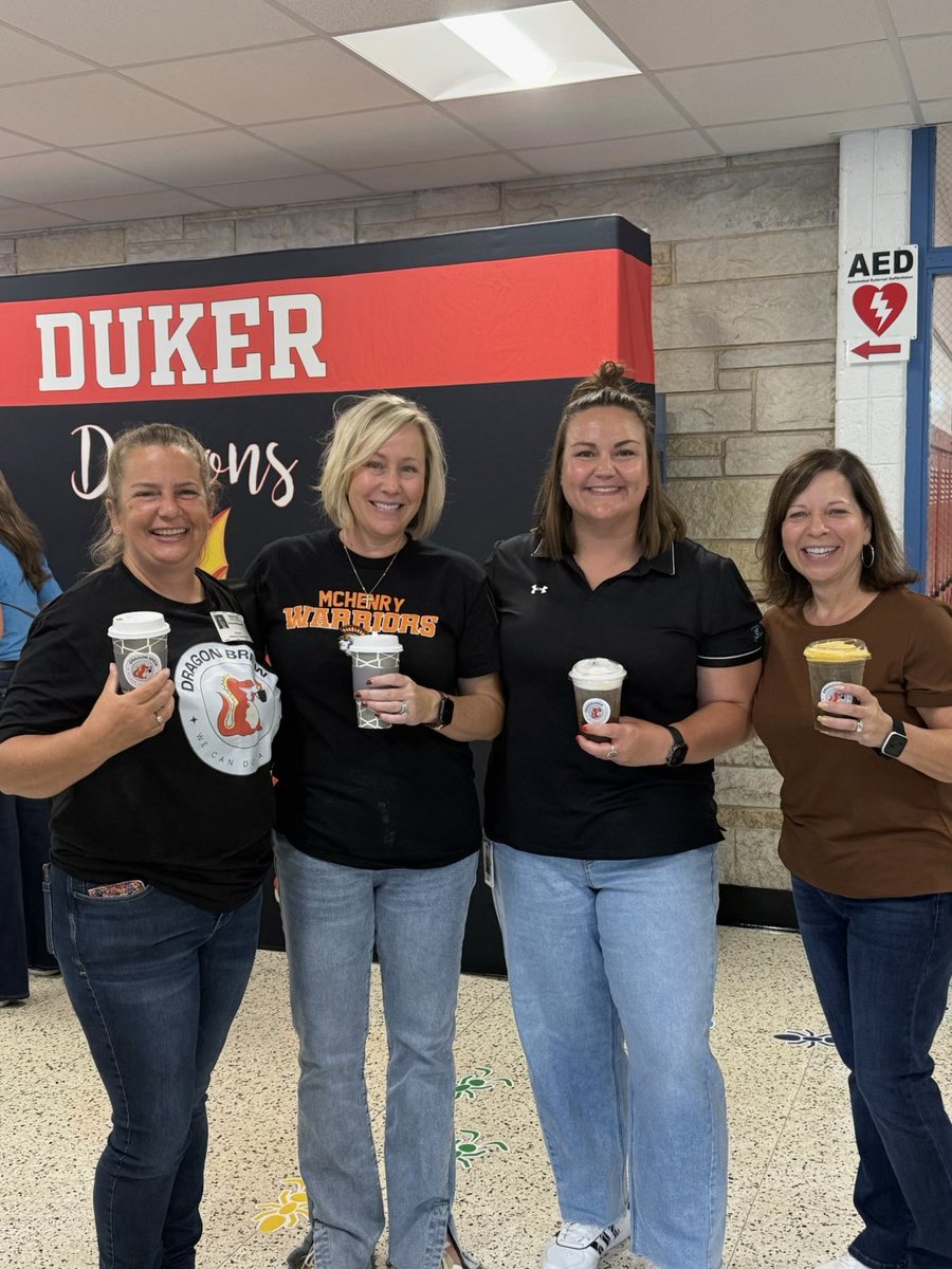 Duker School’s Dragon Brew is back and better than ever. These students bring a smile to my face every Friday! So thankful to the amazing staff that help do this every week. <a href="/School_D15/">McHenry School District 15</a> <a href="/DK_Dragons/">DK Dragons</a> #brewcrew #studentswithexceptionalities