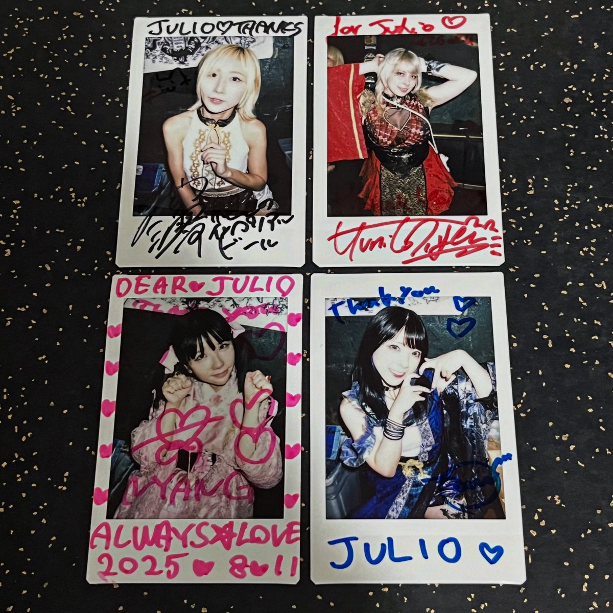TheTrueAsgard's tweet image. New arrival:
Exceptional Imperial Dolls (絶世のインペリアルドール) @mybnplove 4× chekis, one each of Moe Wakaki, Otama Bomber, Mio Mitou, Yuriko Tiger, from 08/11 Idol Dreams vol. 02.
From Idol Underworld @DerekVasconi, via Tenso.
#絶世のインペリアルドール #Cheki #IdolUnderworld