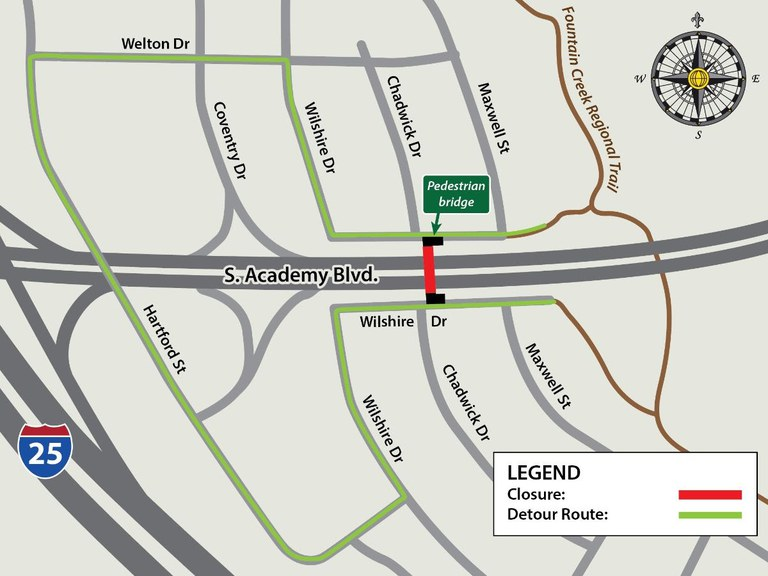 ColoradoDOT's tweet photo. #CDOT #News: #MAMSIP Update for the week of October 5, 2025 in @CityofCOS. Nighttime lane closures of #I25 between South Academy Boulevard and Santa Fe Avenue to refresh striping.
📰https://t.co/whHaj0h8hn
#KnowBeforeYouGo #SlowfortheConeZone https://t.co/A7sFX2Eomq