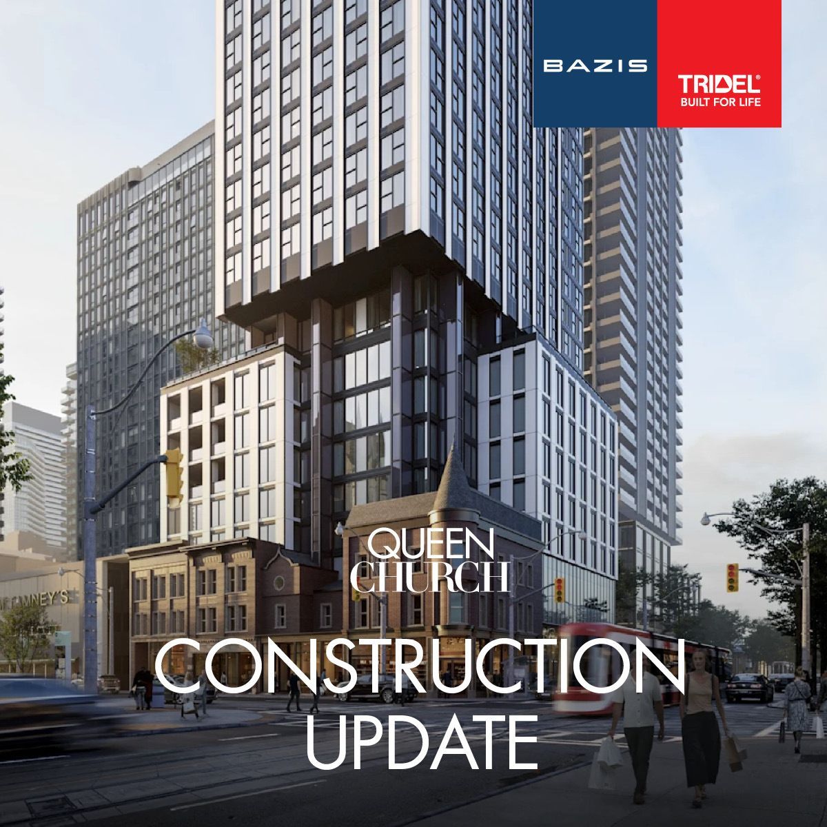 Construction is progressing at Queen Church as our teams continue work on the P2 level of the underground structure.

With Foundation, Drainage, and Plumbing Permits secured, the next major milestone will be receiving the Above Grade Super Structure Permit later this year.

To