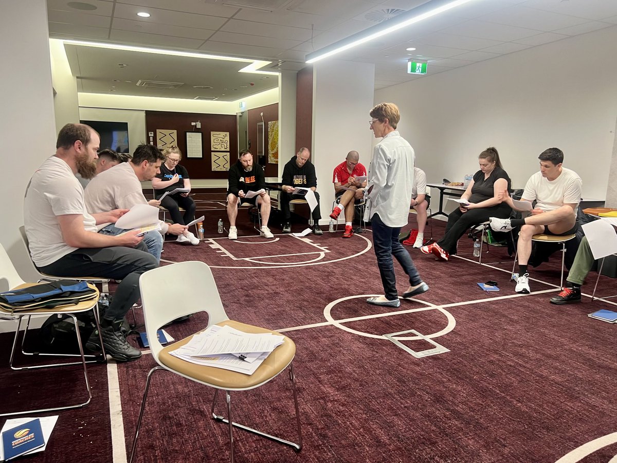 Great to spend an afternoon in Adelaide with FIBA Hall of Fame coach Jan Stirling talking leading a team of teams. Terrific lived experiences and insights for the coaches.