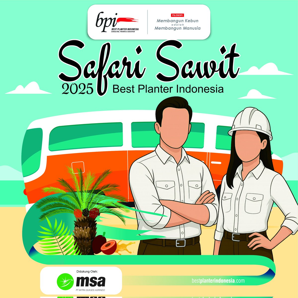 BestPlanter's tweet photo. Safari Sawit BPI tahap 1 = 5 - 10 Oktober 2025 https://t.co/BmTu6V9xDP