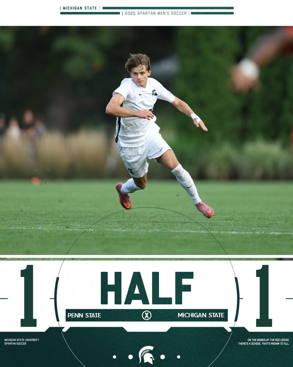 All tied up at the break!