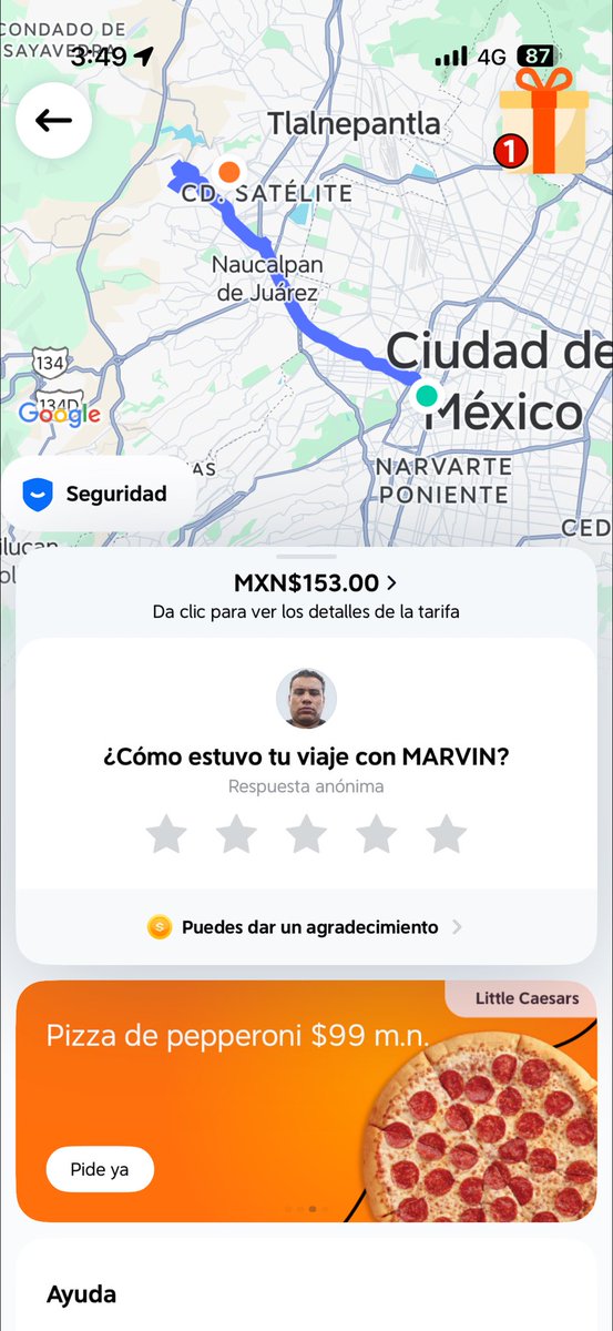 fergarciahe's tweet image. El día de ayer mi primo fue asaltado y agredido por un Didi y un tipo escondido en la cajuela, me dejó y a los dos min empezaron a golpearlo y a despojarlo de todas su pertenencias, así como amedrentarlo para hacer transferencias bancarias (al mismo conductor). @DiDi_Mexico