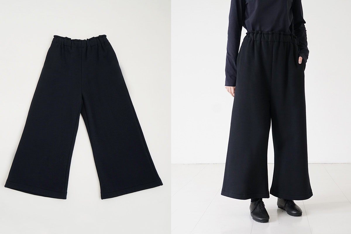 【昨日ご購入いただきました　ありがとうございます】

あったかでフコフコです◎
上質ウール混裏毛の、きれいめリラックスワイドパンツ

Mochi / home&amp;miles　wide pants [black]

store.palm-jpn.com/c/palmmaison/2…