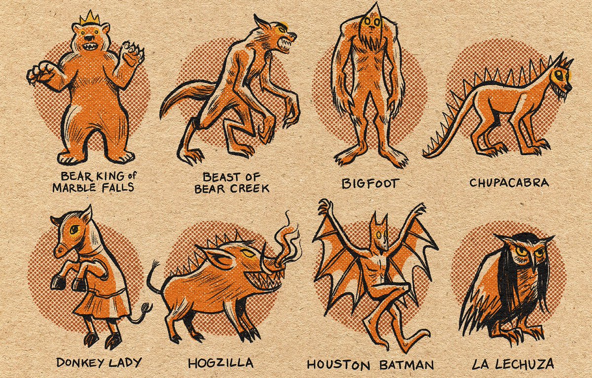ChristianOxfor7's tweet image. What are your favorite cryptids? They could be from media, local legends, or even ones you believe might be real. Share yours in the comments!
#cryptidcore #cryptid #halloween #spooktober #writingcommunity
