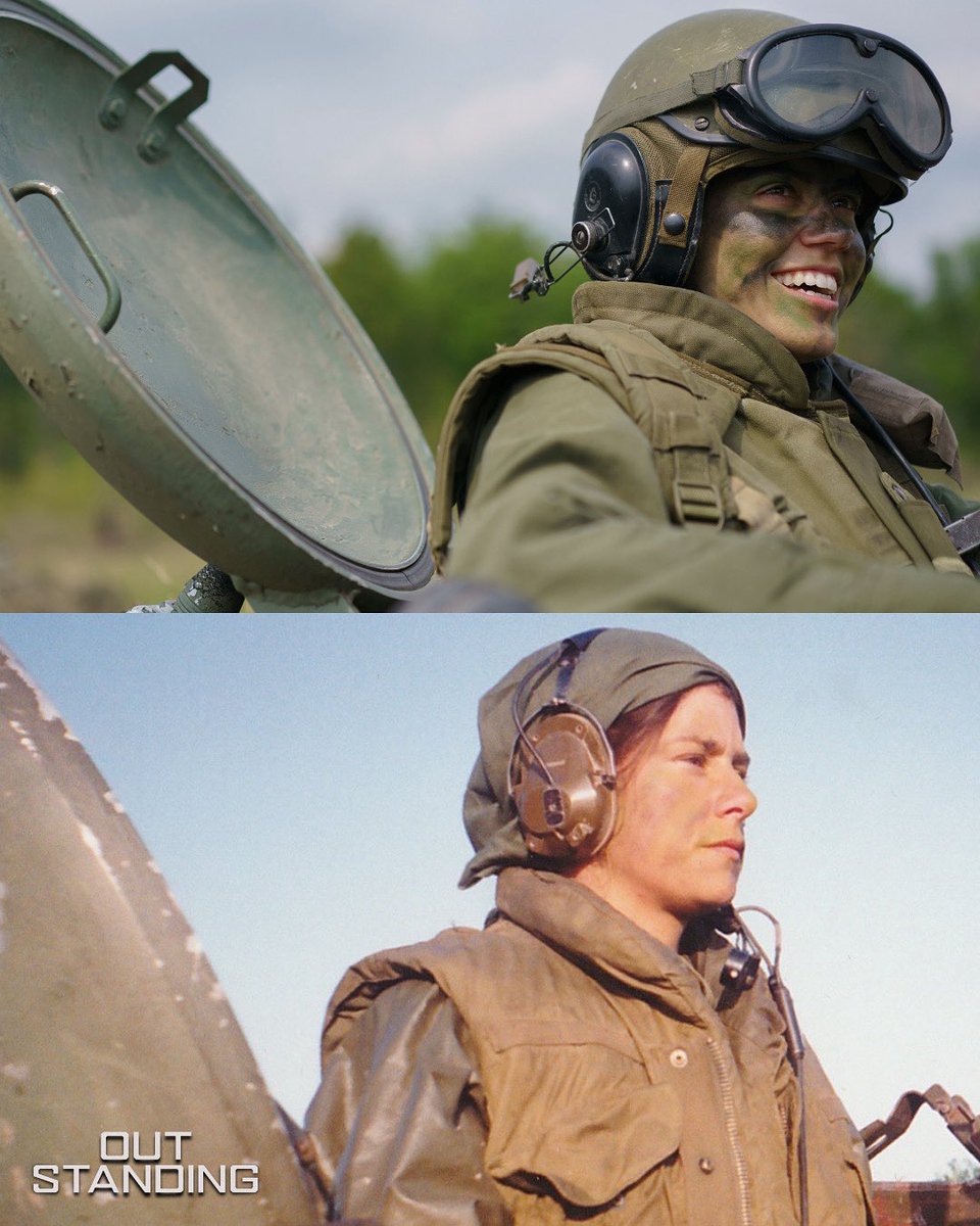SphereFilmsCA's tweet image. See Nina Kiri embody Honorary Colonel Sandra Perron in OUT STANDING, capturing the true spirit of Canada’s first female infantry officer. Now playing in theatres.
