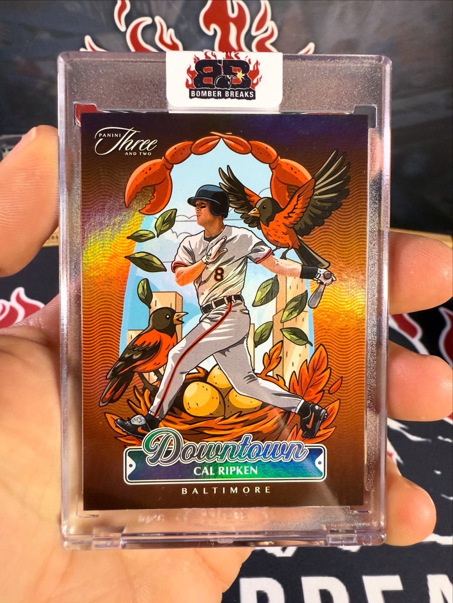 Bomber Sports Cards (@bomberbreaks) on Twitter photo The Ironman Cal Ripken Jr going Downtown! 💥 @paniniamerica #whodoyoucollect #baseballcards #mlb #baltimoreorioles #orioles #thehobby #downtown The Ironman Cal Ripken Jr going Downtown! 💥 @paniniamerica #whodoyoucollect #baseballcards #mlb #baltimoreorioles #orioles #thehobby #downtown