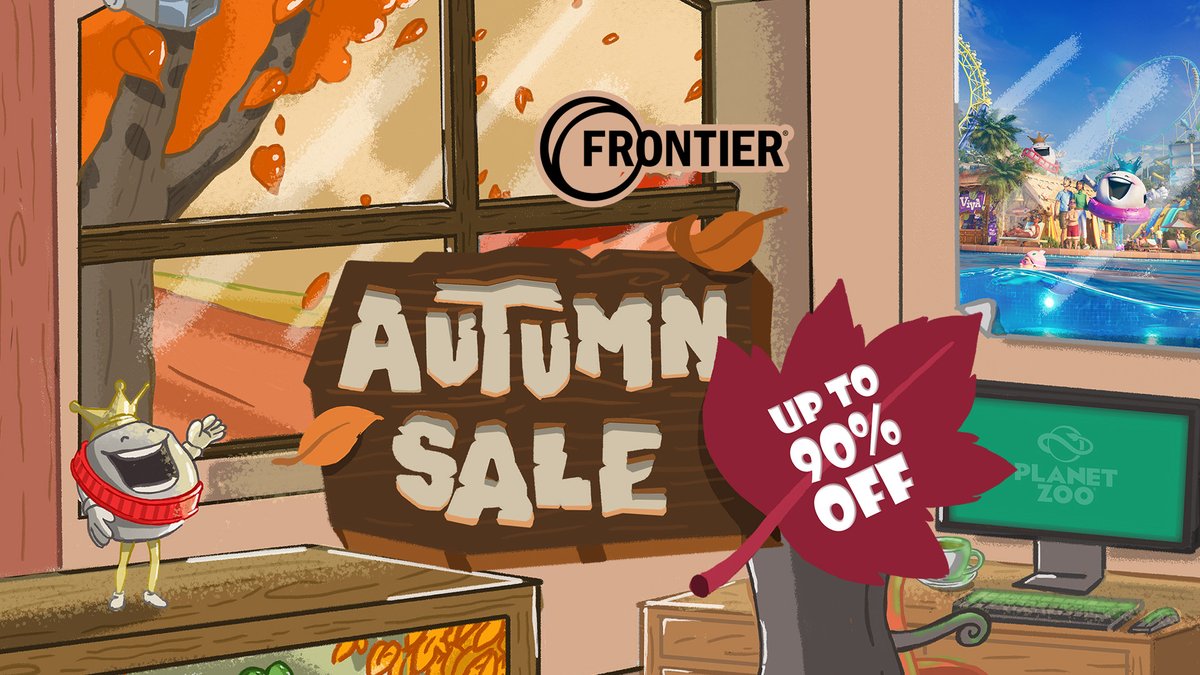 Save up to 90% in the Steam Autumn Sale! Check out the Frontier games here:
store.steampowered.com/developer/Fron…