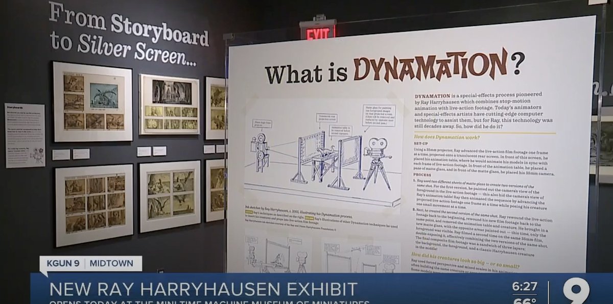 Ray Harryhausen (@ray_harryhausen) on Twitter photo Check out a preview of 'Ray Harryhausen- Miniature Models of the Silver Screen' at <a href="/museumofminis/">The Mini Time Machine</a> Mini Time Machine Museum of Miniatures. Foundation Collections Manager <a href="/ConnorHeaney86/">Connor Heaney</a> spoke to <a href="/kgun9/">KGUN 9</a> about the exhibition:
youtube.com/watch?v=wheGrB… Check out a preview of 'Ray Harryhausen- Miniature Models of the Silver Screen' at <a href="/museumofminis/">The Mini Time Machine</a> Mini Time Machine Museum of Miniatures. Foundation Collections Manager <a href="/ConnorHeaney86/">Connor Heaney</a> spoke to <a href="/kgun9/">KGUN 9</a> about the exhibition:
youtube.com/watch?v=wheGrB…