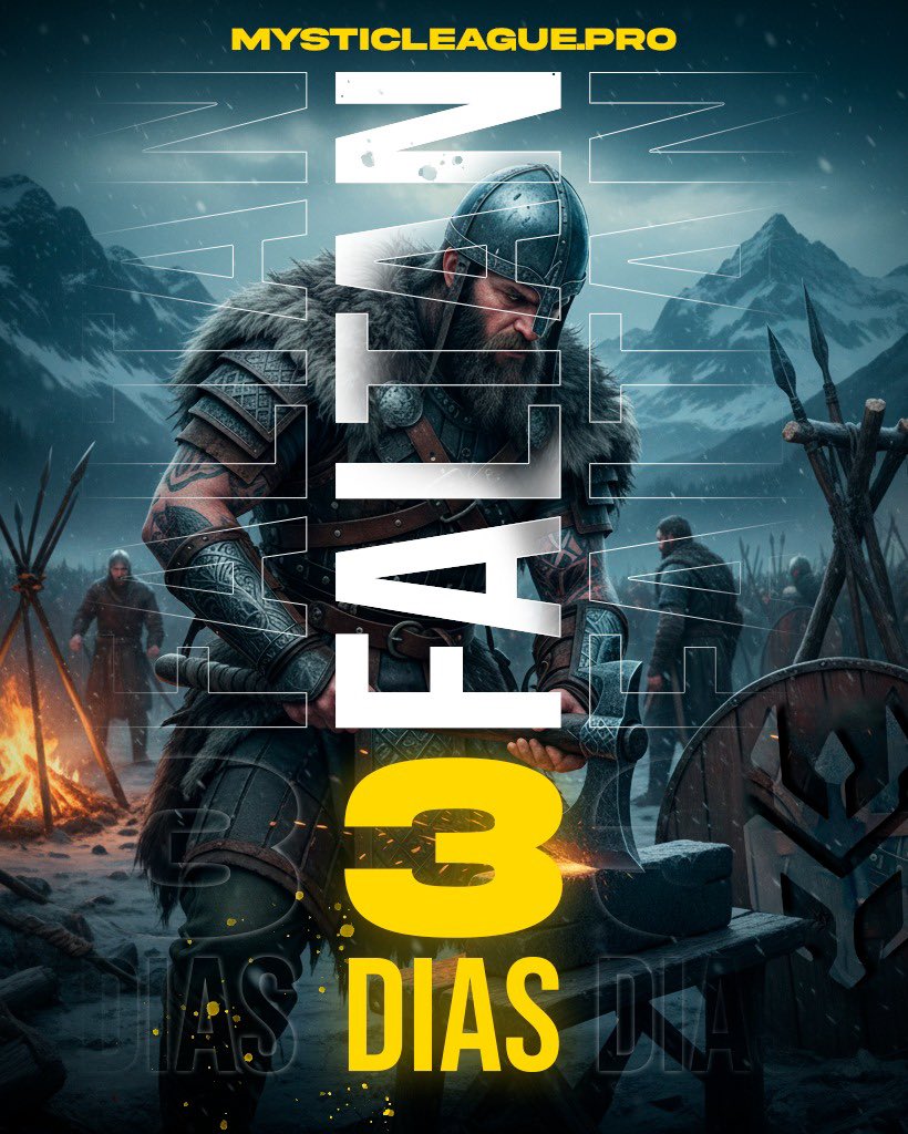 3 días para que empiece el camino, la liga más esperada del Tier 3 se abre paso en este 2025 🏆

¿Cuáles serán los equipos que logren clasificar? 
Solo 8 serán los elegidos para hacer parte de la oficial Mystic League 2025 ⚡️

Últimos cupos, últimos detalles 🚨