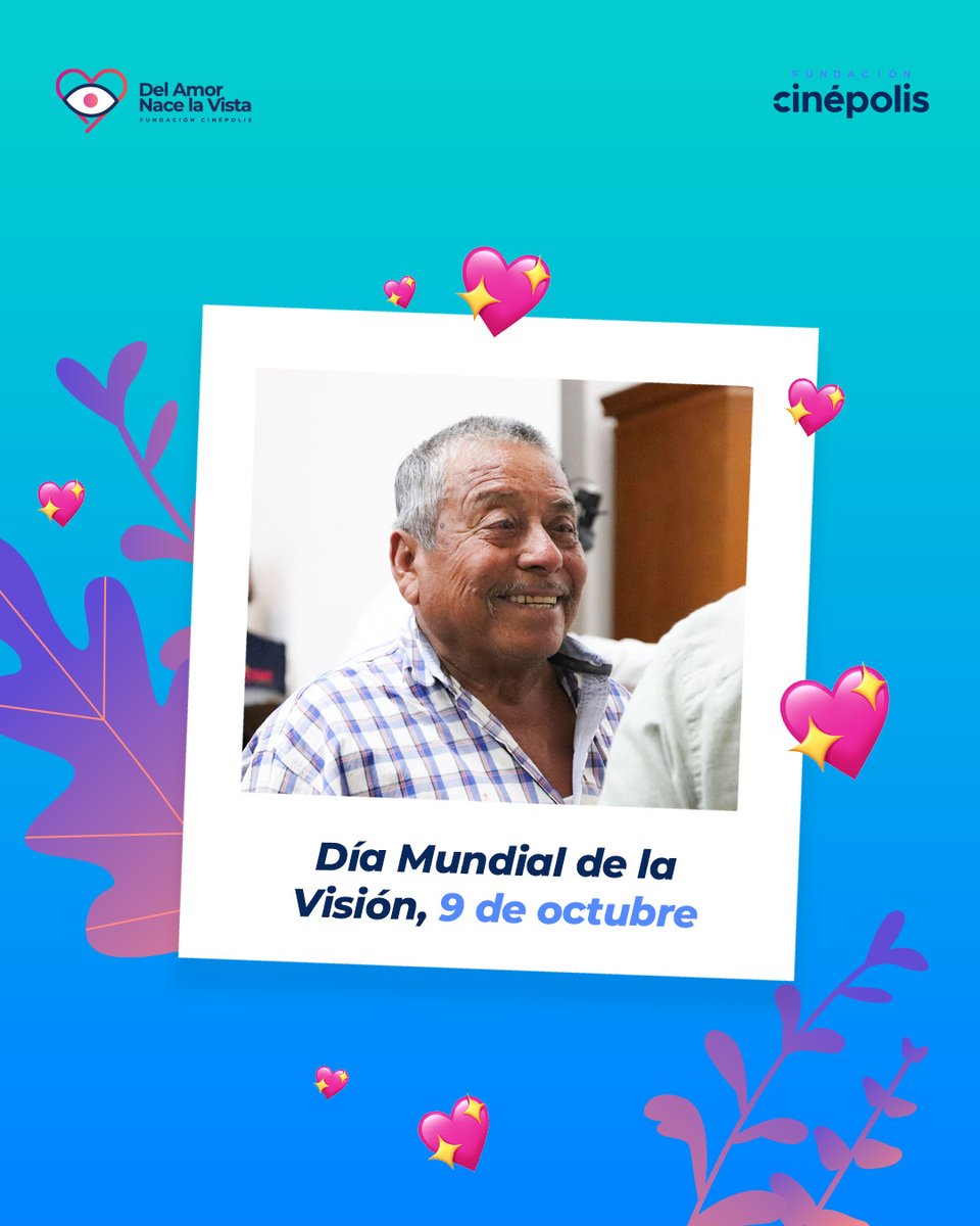 Ver cómo las personas recuperan su vista gracias a nuestra labor es un regalo invaluable. 🌟 Cada sonrisa nos recuerda por qué seguimos adelante. ¡Feliz Día Mundial de la Visión! 👁️💖 #DelAmorNaceLaVista