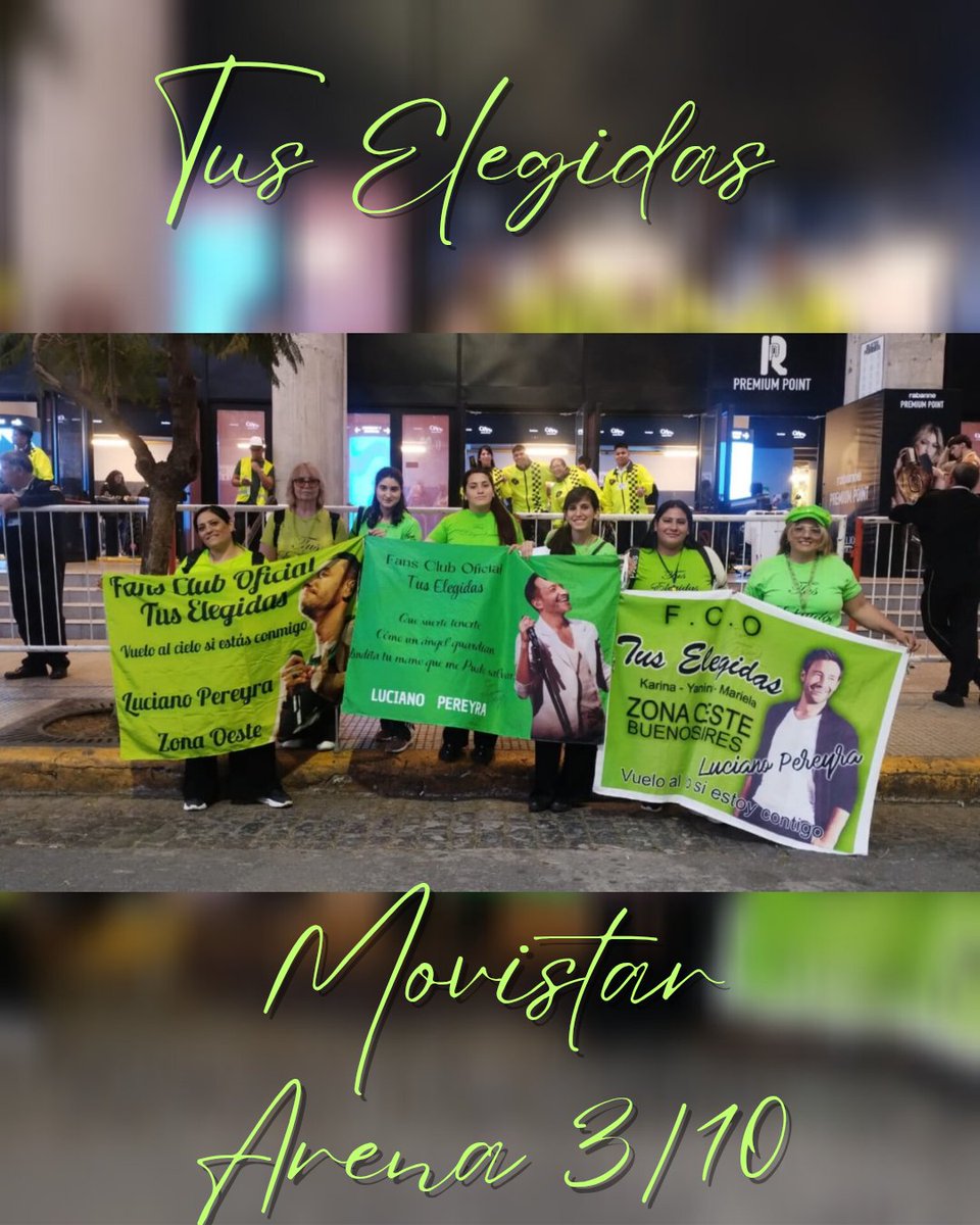 FCOI TusElegidas ✋💚 tweet media