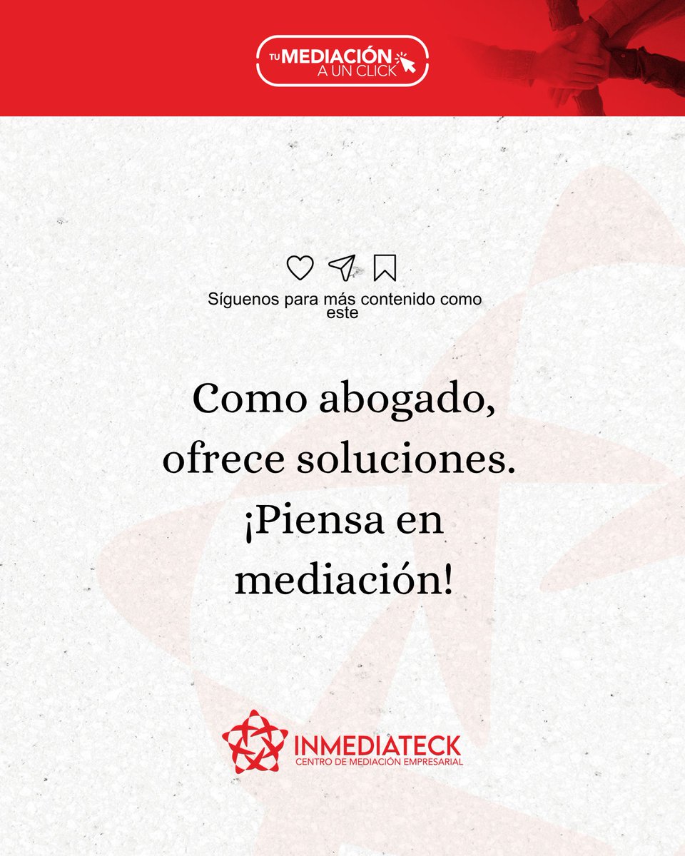 ¿Juicio o mediación? 👇
⏳ Años vs semanas
⚖️ Juez decide vs tú decides
🤝 Ruptura vs acuerdo
La mediación digital cuida tus intereses.

🔁 Compártelo con colegas. 

#MediaciónEcuador #AbogadosJóvenes #ResoluciónDeConflictos #DerechoEcuador