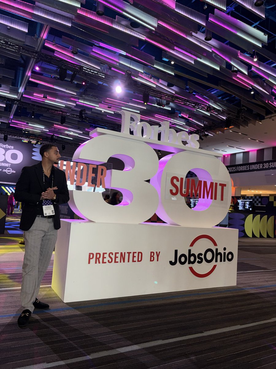 treythesavage3's tweet image. Forbes 30 Under 30 was more than an event it was fuel. Grateful for the connections, inspired by the stories, and hungrier than ever. Stay Starving means we’re never full, only focused on the next level.🤝🏽🫡

#under30summit #forbes