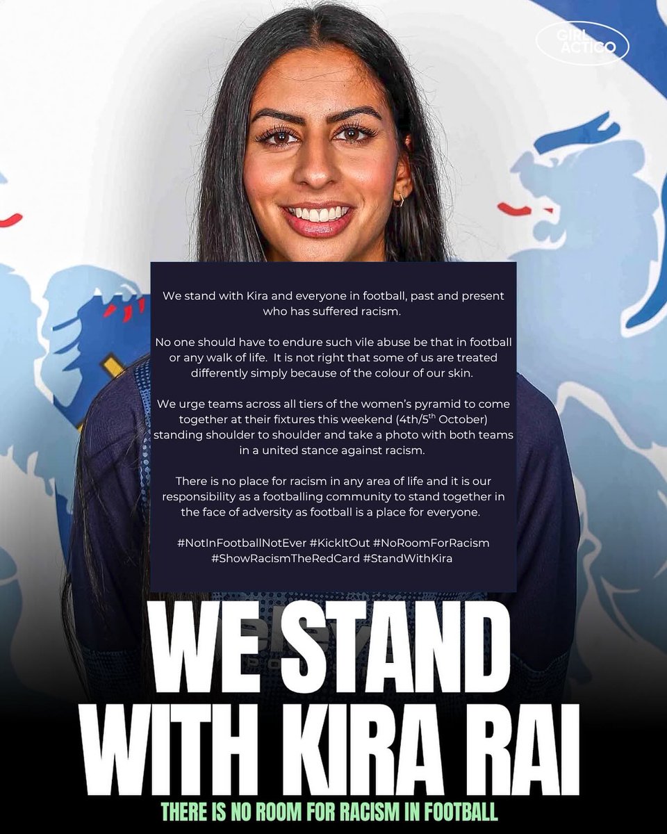 SikhPA's tweet image. A Sikh footballer is at the centre of an anti-racism campaign after facing mass online bigotry recently.
Upon Kira Rai's signing for Peterborough FC women's team, a post on the Punjabi presence at the club (with Brandon Khela in the men's side) became the target of racist abuse.
