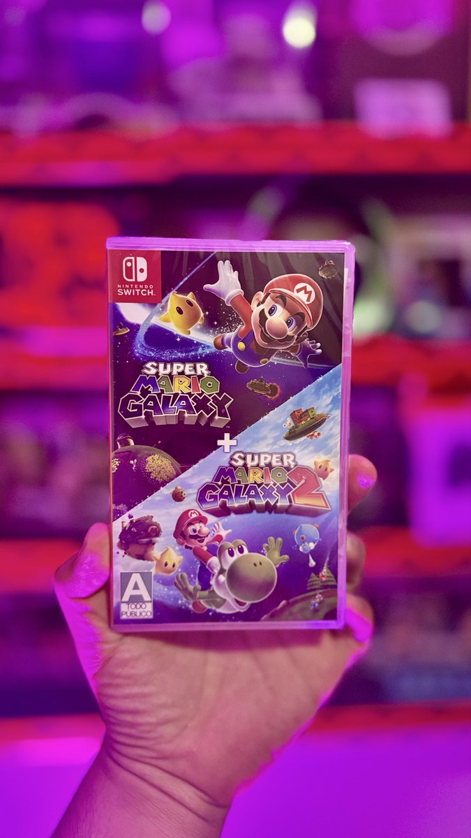 CIEGATRON's tweet image. Acabo de ser el niño (adulto) más feliz por poder jugar este juego ahora ya que de niño no pude 

Gracias @NintendoLatam por esta joya que trajiste a la switch 

#mariogalaxy2 #nintendo #NintendoSwitch