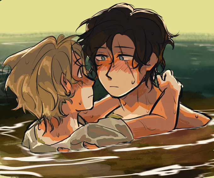 And maybe we're just two boys figuring it out #oc