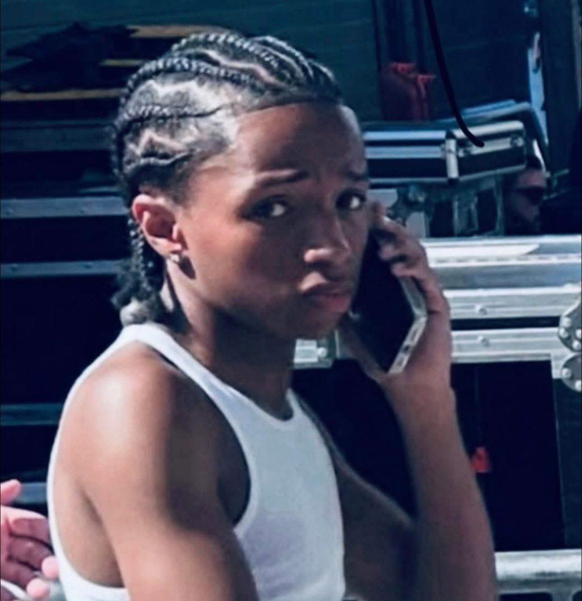 Me calling my momma while she at work to ask can I have her Strawberry Crush pop in the refrigerator